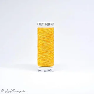 Fil à broder multicolore Polysheen 200m - Mettler ® - jaune 9925 METTLER ® - Fils à coudre et à broder - 1