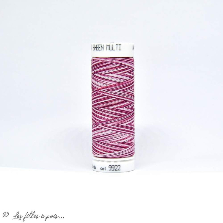 à broder Fio multicolorido Polysheen 200m - Mettler ® - cor de vinho 9922 METTLER ® - Fils à coudre et à broder - 1 à broder Fio multicolorido Polysheen 200m - Mettler ® - cor de vinho 9922 METTLER ® - Fils à coudre et à broder - 1