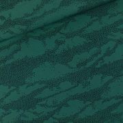 Tissu french terry coton CLOUD motif nuages - Vert Bistro - Oeko-Tex ® - See You At Six ® See You At Six ® - Tissus Oekotex - 1