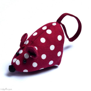 Pique épingle souris en tissu Autres marques - Tissus et mercerie - 1