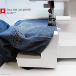 Surjeteuse 8707 - ALFA ALFA ® - Machines à coudre, à broder, à recouvrir et à surjeter - 2