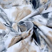 Tissu coton motif géométrique "Metallic" - Doré et argenté - Oekotex - 3 Wishes Fabrics ® 3 Wishes Fabrics ® - 5