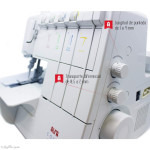 Recouvreuse 4 fils COVER Style 8709 - ALFA ALFA ® - Machines à coudre, à broder, à recouvrir et à surjeter - 2
