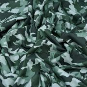 Tissu coton motif Armée "Lichen" - Vert - Oeko-Tex ® Autres marques - Tissus et mercerie - 3