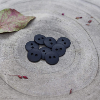 Bouton classic mat - Midnight - Atelier brunette ® Atelier BRUNETTE ® - Tissus et mercerie - 1