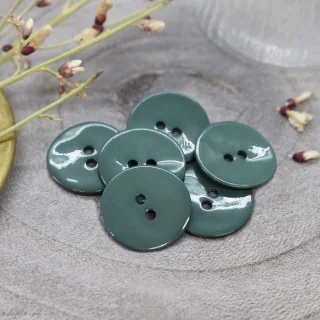 DESTOCK Bouton glossy - Cactus - Atelier brunette - Lot de 10 Atelier Brunette : tissus élégants et modernes - 3