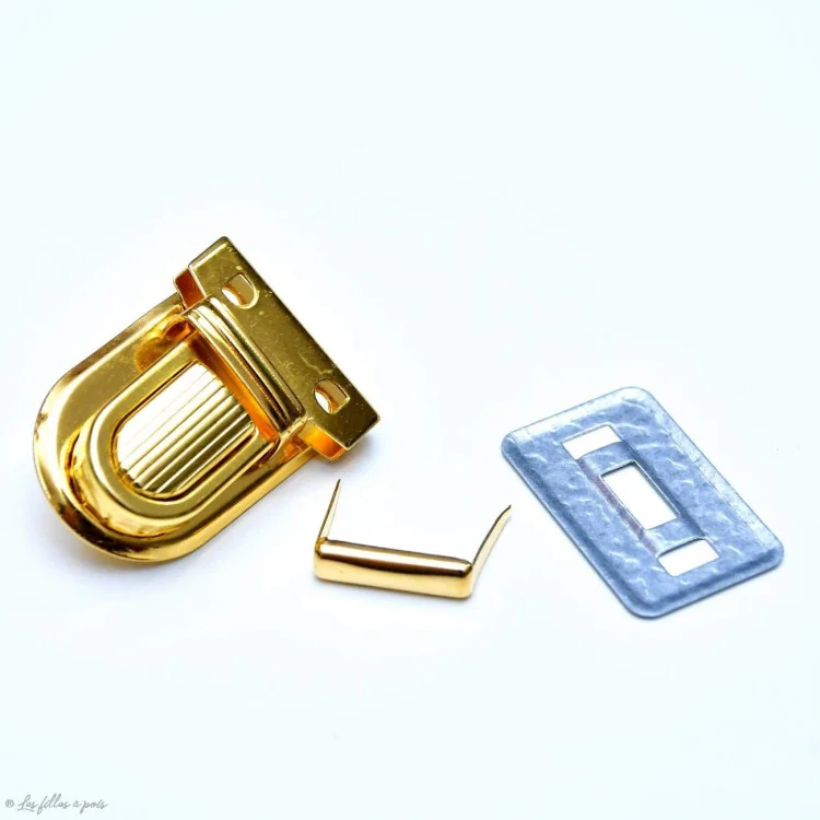 Fermoir cartable à sertir – 22 x 34 mm – 3 coloris – À l’unité Tissus et mercerie créative – Nos sélections sans marque - 6 Fermoir cartable à sertir – 22 x 34 mm – 3 coloris – À l’unité Tissus et mercerie créative – Nos sélections sans marque - 6