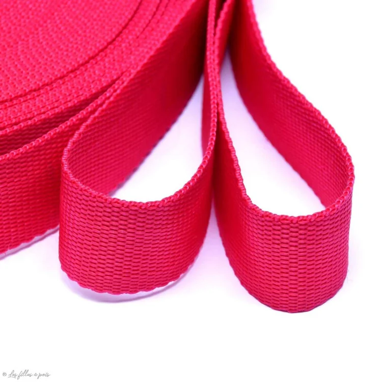 Sangle polypropylène – 25 mm ou 30 mm – Plusieurs coloris – Au mètre Tissus et mercerie créative – Nos sélections sans marque - 