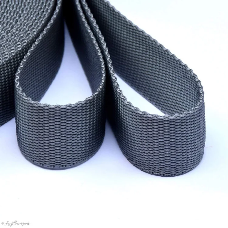 Sangle polypropylène – 25 mm ou 30 mm – Plusieurs coloris – Au mètre Tissus et mercerie créative – Nos sélections sans marque - 