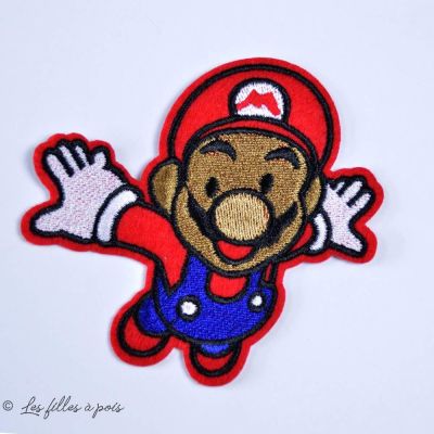 Écusson brodé personnage - Mario  - 1