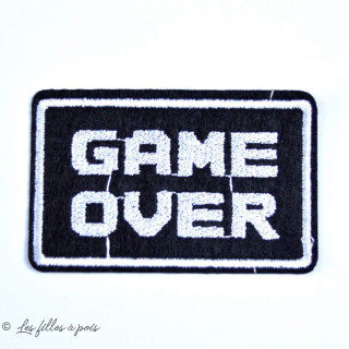 Écusson brodé personnage - Game Over  - 13