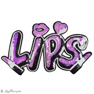 Ecusson sequin 'Lips" - Thermocollant  - 7