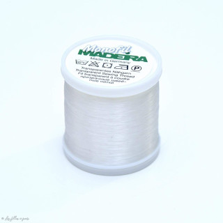 Fil à coudre invisible - Madeira Monofil 9761 - transparent 1001 - 1000m Madeira ® - Fils à broder, à coudre et entoilage - 1