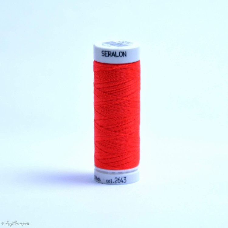 Mettler ® Linha de costura Seralon 200m - Vermelho fluorescente - 2643 METTLER ® - Fils à coudre et à broder - 1 Mettler ® Linha de costura Seralon 200m - Vermelho fluorescente - 2643 METTLER ® - Fils à coudre et à broder - 1