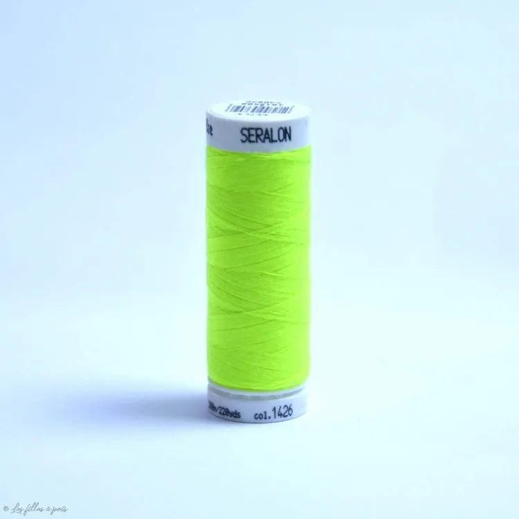 Mettler Seralon hilo de coser 200m - Amarillo fluorescente - 1426 Mettler : fils à coudre, broder et surjeter de qualité - 1 Mettler Seralon hilo de coser 200m - Amarillo fluorescente - 1426 Mettler : fils à coudre, broder et surjeter de qualité - 1