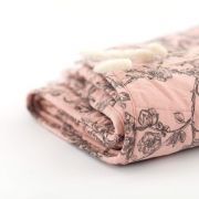 Tissu double gaze de coton "CHERRY BLOSSOM" motif fleurs - Rose -  Oeko-Tex ® - See You At Six ® See You At Six ® - Tissus Oekot