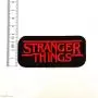 Écusson brodé Stranger Things - Noir et rouge - 2