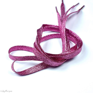 Lacets on sale plats couleur