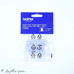 Lot de 10 canettes machine à coudre transparentes Brother ® Brother ® - 1