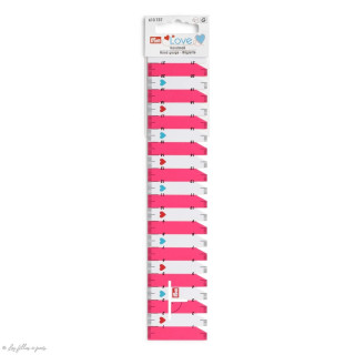 Réglette pour plis et ourlets en plastique rose fuschia- Prym Love ® 610737 Prym ® - Mercerie - 1