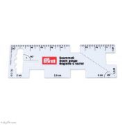 Mini réglette pour plis et ourlets en plastique transparente - Prym Love ® 610732 Prym ® - Mercerie - 2