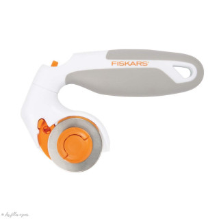 Cutter rotatif ergonomique et pivotant 45mm Fiskars ® - 1020505 Fiskars ® - Ciseaux et outils de coupe - 1