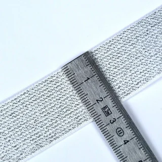 DESTOCK – Élastique caleçon boxer lurex – 25 mm – Vendu au mètre – Plusieurs coloris Tissus et mercerie créative – Nos sélection