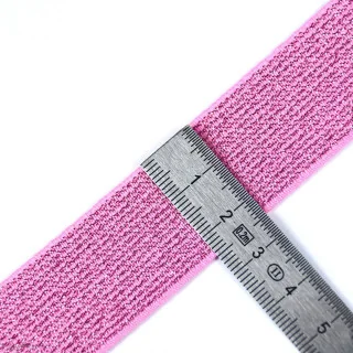 DESTOCK – Élastique caleçon boxer lurex – 25 mm – Vendu au mètre – Plusieurs coloris Tissus et mercerie créative – Nos sélection