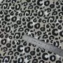 Tissu double gaze de coton léopard - Marron et noir - Oekotex ® et GOTS ® Autres marques - Tissus et mercerie - 5