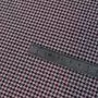 Tissu gabardine de coton stretch motif pied de poule - Beige, noir et bordeaux Autres marques - Tissus et mercerie - 5