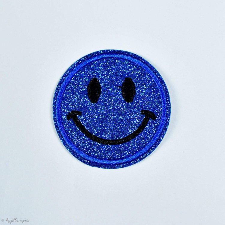 Parche bordado smiley glitter - Planchado Autres marques - Tissus et mercerie - 1 Parche bordado smiley glitter - Planchado Autres marques - Tissus et mercerie - 1