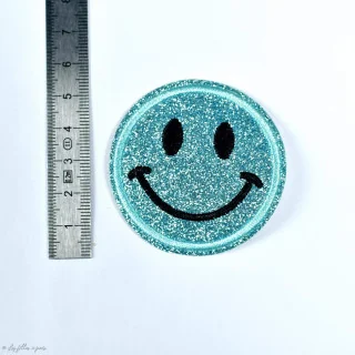 Écusson brodé smiley glitter - Thermocollant Tissus et mercerie créative – Nos sélections sans marque - 22