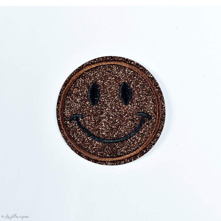 Parche bordado smiley glitter - Planchado Autres marques - Tissus et mercerie - 23 Parche bordado smiley glitter - Planchado Autres marques - Tissus et mercerie - 23
