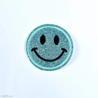Écusson brodé smiley glitter - Thermocollant Tissus et mercerie créative – Nos sélections sans marque - 21