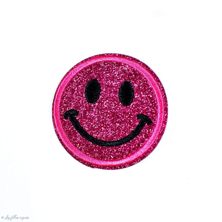 Parche bordado smiley glitter - Planchado Autres marques - Tissus et mercerie - 25 Parche bordado smiley glitter - Planchado Autres marques - Tissus et mercerie - 25