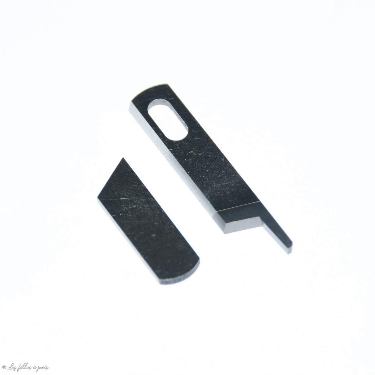 Jeu de couteaux inférieur et supérieur Surjeteuse PFAFF HOBBYLOCK 756 & ULTRALOCK 200 PFAFF ® - Machines à coudre, à broder, à r Jeu de couteaux inférieur et supérieur Surjeteuse PFAFF HOBBYLOCK 756 & ULTRALOCK 200 PFAFF ® - Machines à coudre, à broder, à r