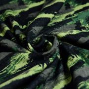 Tissu double gaze de coton esprit camouflage - Vert - Oekotex ® et GOTS Autres marques - Tissus et mercerie - 3