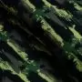 Tissu double gaze de coton esprit camouflage - Vert - Oekotex ® et GOTS