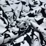 Tissu coton motif visages "Nicole's Print 8" - Noir et blanc - Henry Alexander ® Alexander HENRY Fabrics ® - Tissus - 3