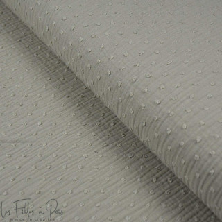 Tissu double gaze de coton plumetis - Oekotex ® Autres marques - Tissus et mercerie - 14