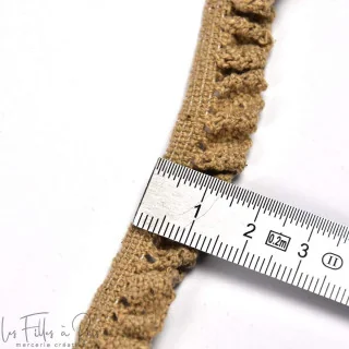 DESTOCK Dentelle élastique coton crocheté - 15mm Tissus et mercerie créative – Nos sélections sans marque - 3