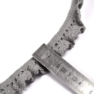 DESTOCK Dentelle élastique coton crocheté - 15mm Tissus et mercerie créative – Nos sélections sans marque - 6