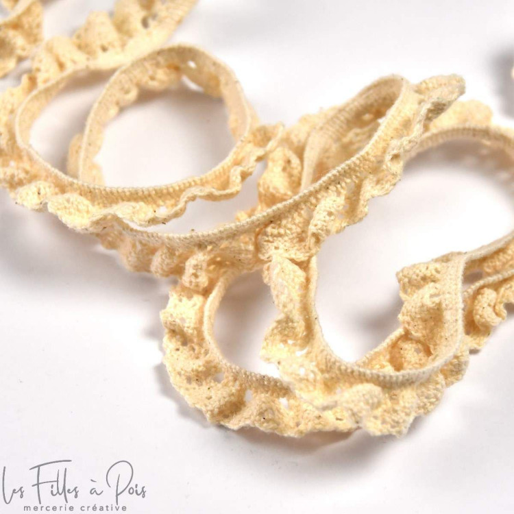 DESTOCK Dentelle élastique coton crocheté - 15mm Autres marques - Tissus et mercerie - 7 DESTOCK Dentelle élastique coton crocheté - 15mm Autres marques - Tissus et mercerie - 7