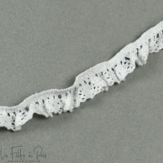 DESTOCK Dentelle élastique coton crocheté - 15mm Tissus et mercerie créative – Nos sélections sans marque - 11
