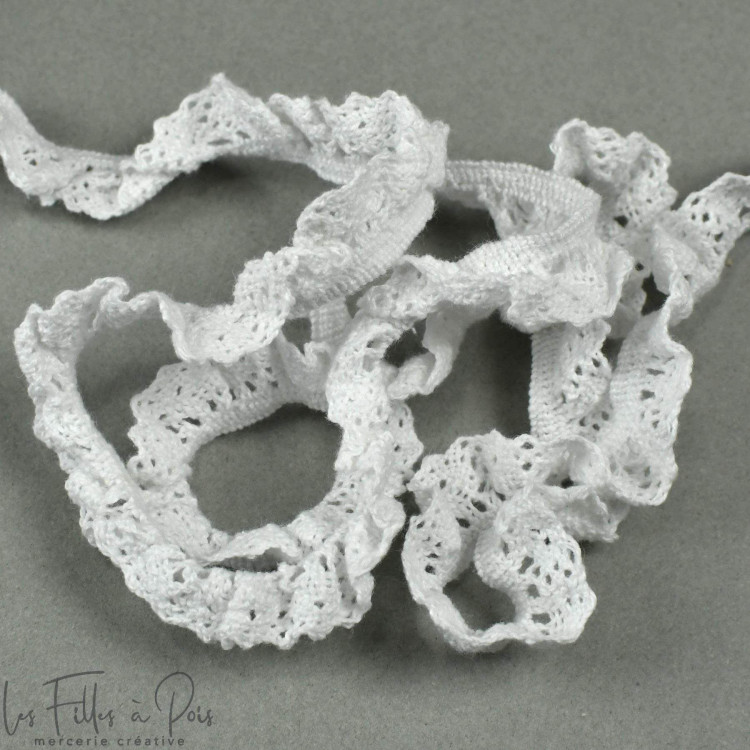 DESTOCK Dentelle élastique coton crocheté - 15mm Autres marques - Tissus et mercerie - 10 DESTOCK Dentelle élastique coton crocheté - 15mm Autres marques - Tissus et mercerie - 10