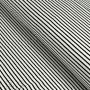 Tissu jersey coton motif rayures marinière - Noir et blanc Autres marques - Tissus et mercerie - 1