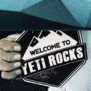 Panneau de tissu motif Yeti "Yeti Rocks" - Tons bleu pétrole et foncé - Oeko-Tex ® Autres marques - Tissus et mercerie - 6