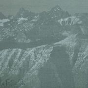 Panneau de tissu motif homme"Mountain Adventure" - Tons vieux vert et gris enthracite - Oeko-Tex ® Autres marques - Tissus et me