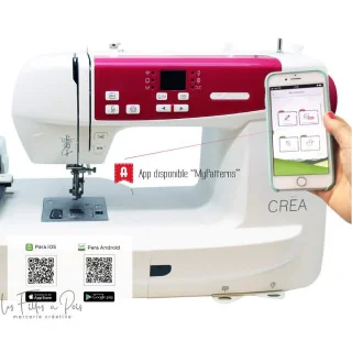 Machine à broder ALFA CREA – Brodez sans fil, directement depuis votre smartphone Alfa : machines à coudre accessibles et perfor