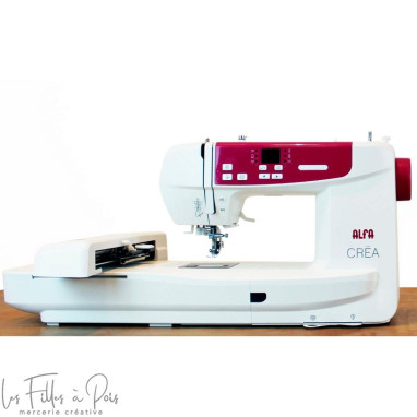 Machine à broder ALFA CREA - ALFA ALFA ® - Machines à coudre, à broder, à recouvrir et à surjeter - 1